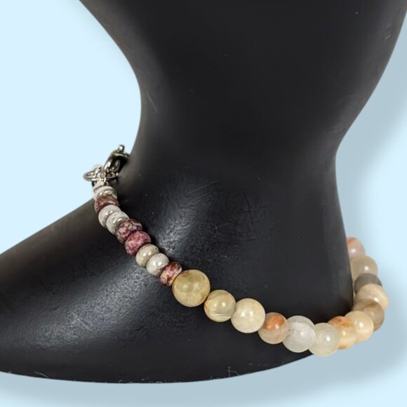 Bohemian Stone Beaded Bracelet - Picture 2 of 5